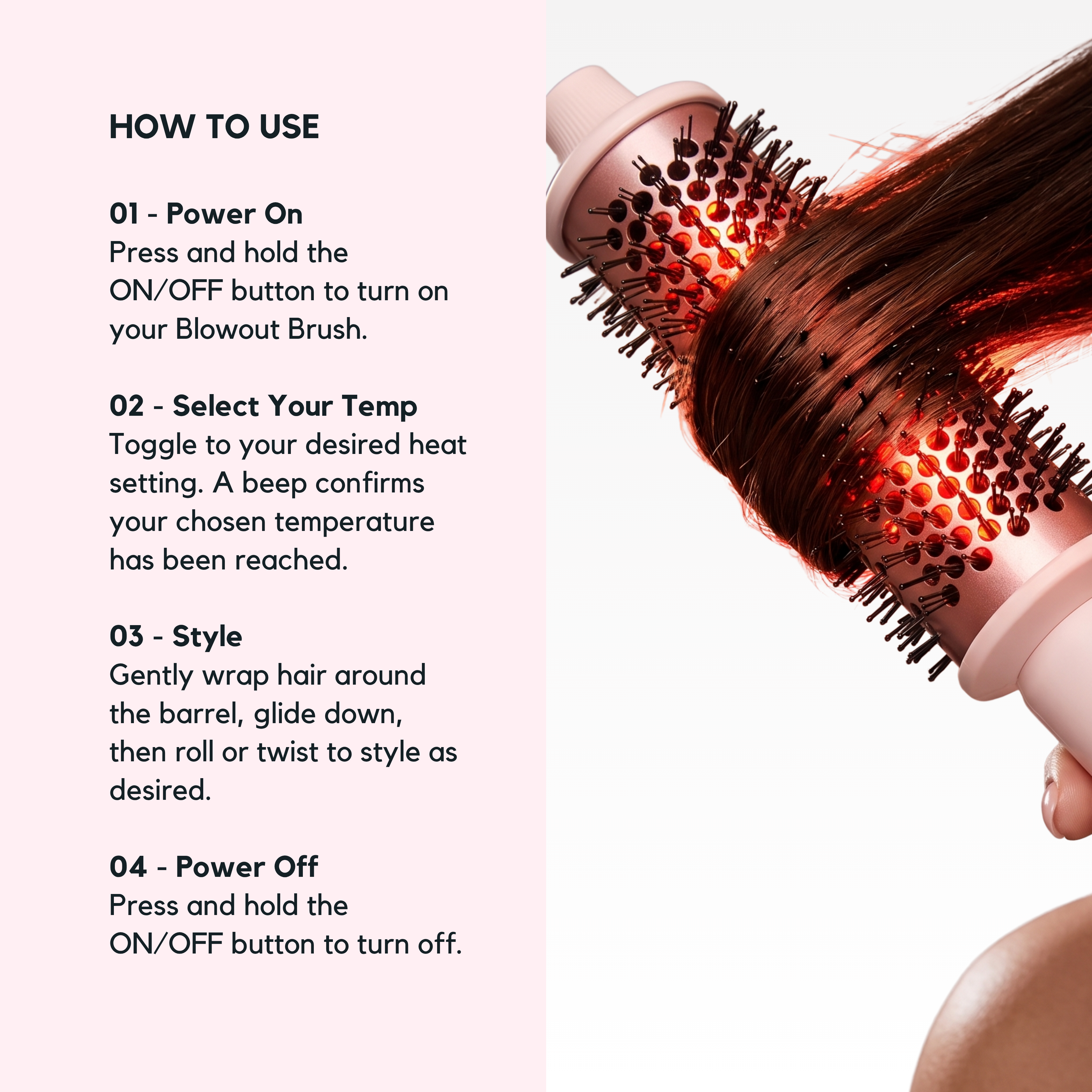 COMING SOON Malibee Infrared Blowout Brush (Limited Edition)
