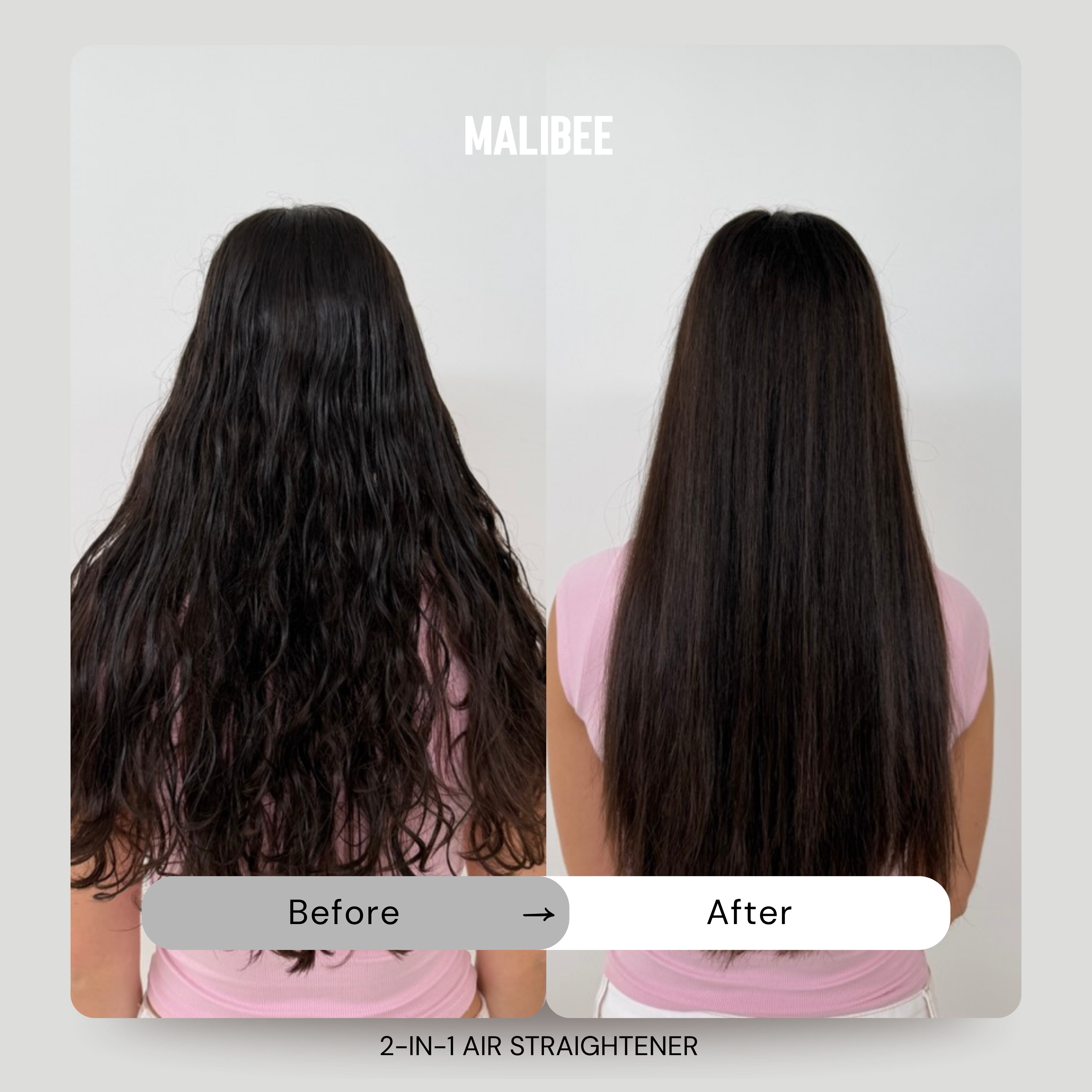 Malibee 2-in-1 Air Straightener