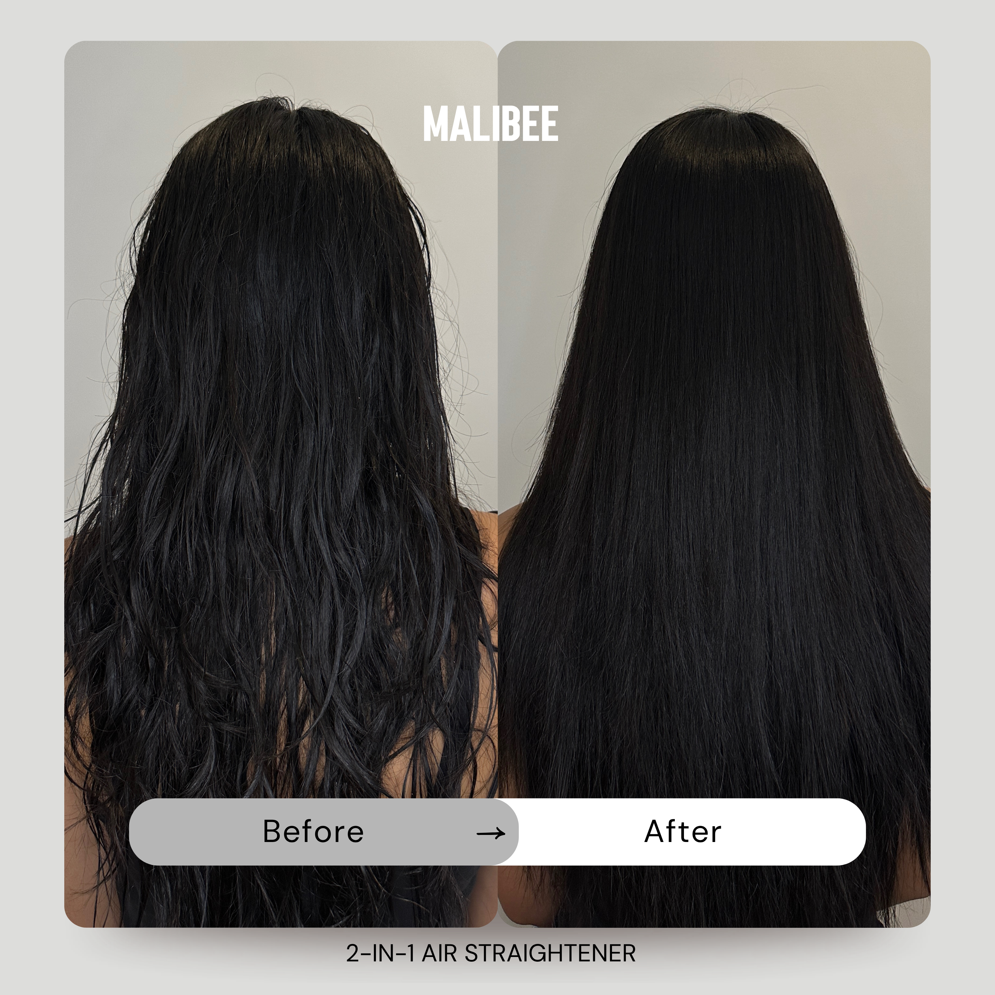 Malibee 2-in-1 Air Straightener