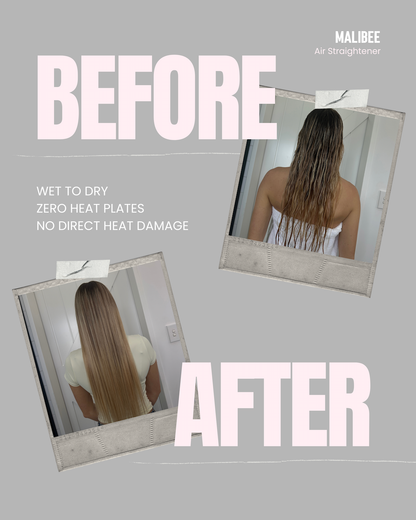 Malibee 2-in-1 Sleek Air Straightener