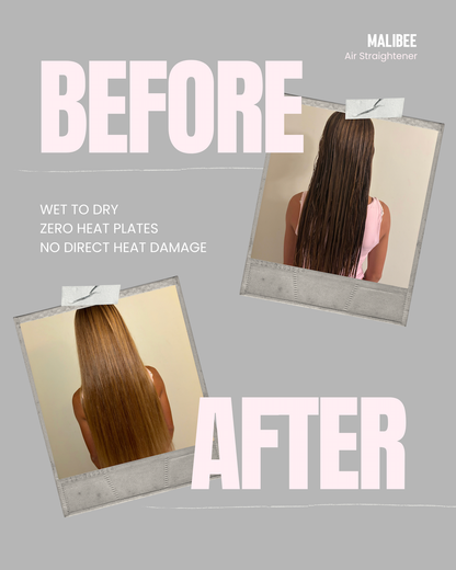 Malibee 2-in-1 Sleek Air Straightener
